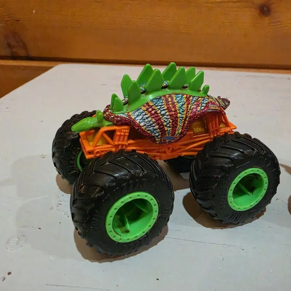 Lot of 2 Hot Wheels Monster Jam 1:64 Mega Wrex & Motosaurus